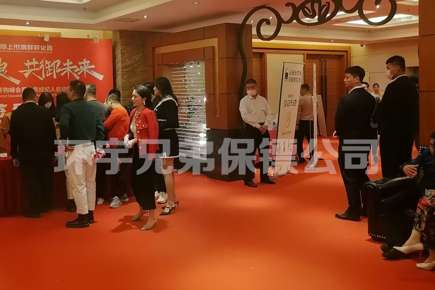 临时会议保镖服务